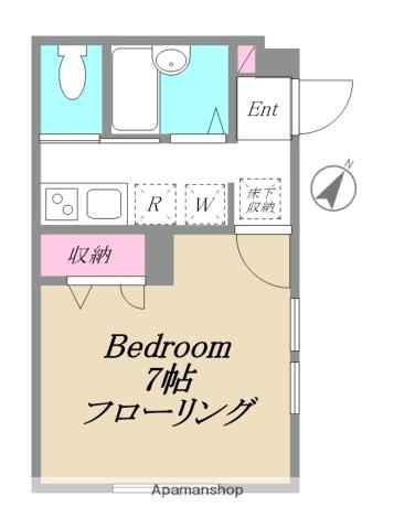 コンシェルジュ(1K/1階)の間取り写真