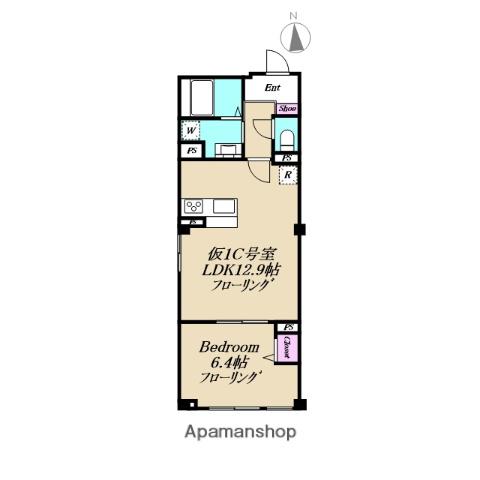 XEVO吉祥寺(1LDK/1階)の間取り写真