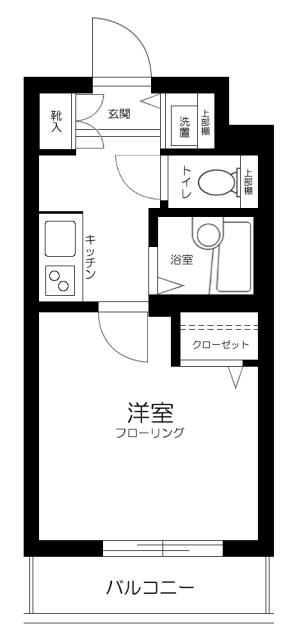 スカイコート中村橋第3 3階階 間取り