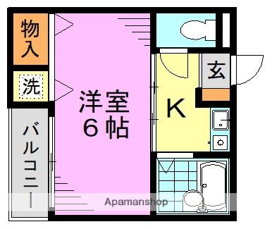 パープルリリー 3階階 間取り