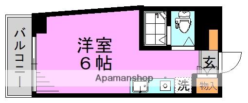 ローヤルマンション高円寺 3階階 間取り