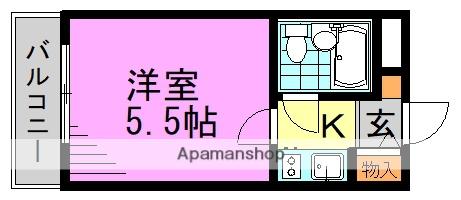 ラ・レジダンス・ド・ラフィネ 2階階 間取り