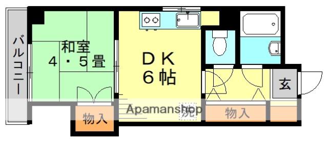 ライオンズマンション和泉 1階階 間取り