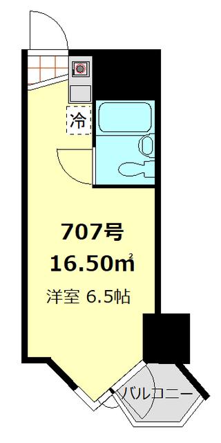 東京ベイビュウ 7階階 間取り
