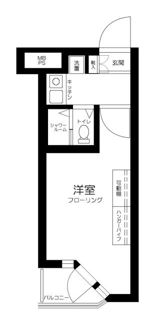 日神パレス永福町 4階階 間取り