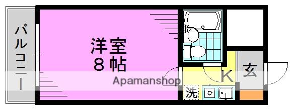 ピソブランコ 4階階 間取り