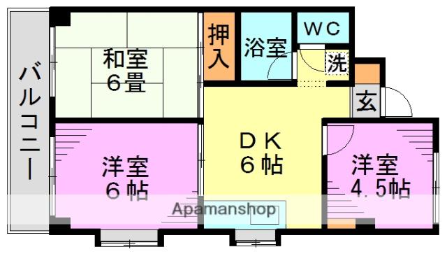エクセレンス・コダマ 3階階 間取り