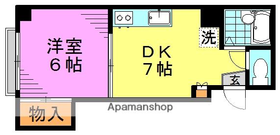 プリザントセキネ 3階階 間取り