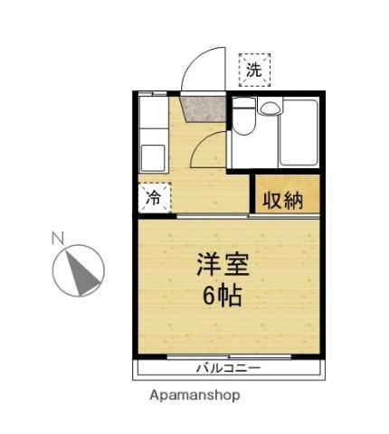 メゾンリビエラ 2階階 間取り