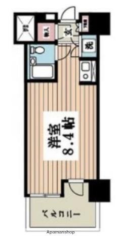 ルネ御苑プラザ 13階階 間取り