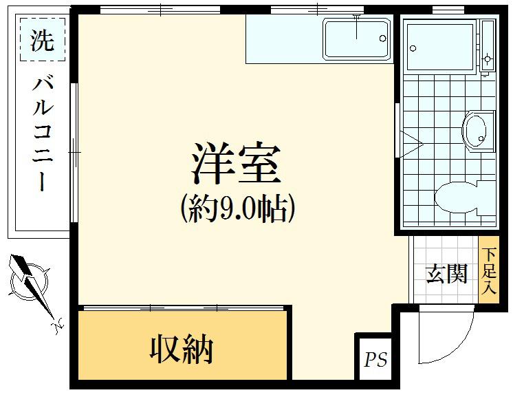 ハイネスハルコ 3階階 間取り