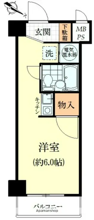 ライオンズマンション西新宿第5 1階階 間取り
