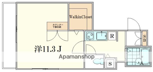 ステージファースト青山 6階階 間取り