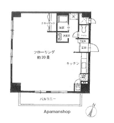 東建ニューハイツ西新宿 10階階 間取り