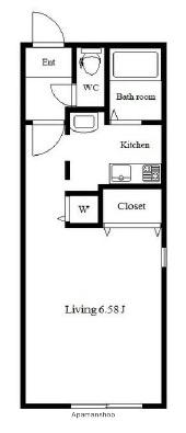 MODULOR代々木公園 3階階 間取り