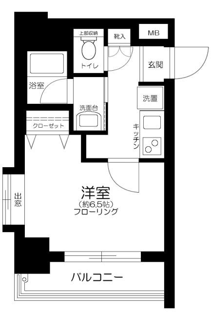 プレール・ドゥーク目白アベニュー 4階階 間取り