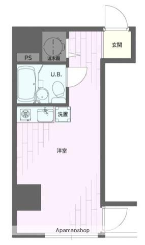 ライオンズマンション新宿 3階階 間取り
