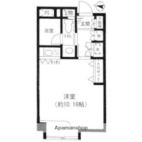 原宿東急アパートメント(ワンルーム/5階)の間取り写真