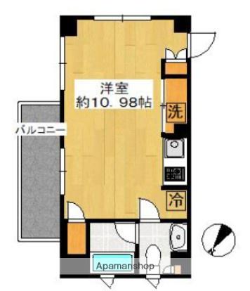 ゼクシア市谷台 2階階 間取り