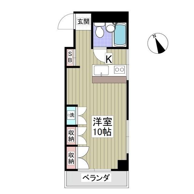 サットンプレイス 5階階 間取り