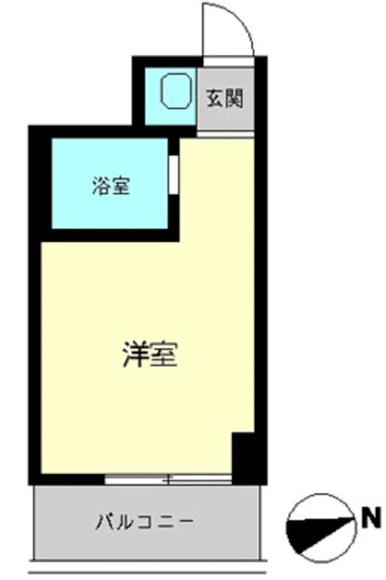 DIKマンション新橋 3階階 間取り