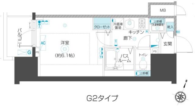 フェニックス板橋大山 6階階 間取り