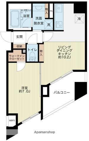 ライオンズシティ武蔵関 1階階 間取り