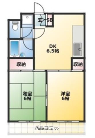 サンフィールドハイツ 1階階 間取り
