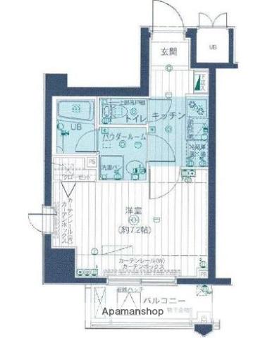 アプレシティ豊島園 7階階 間取り