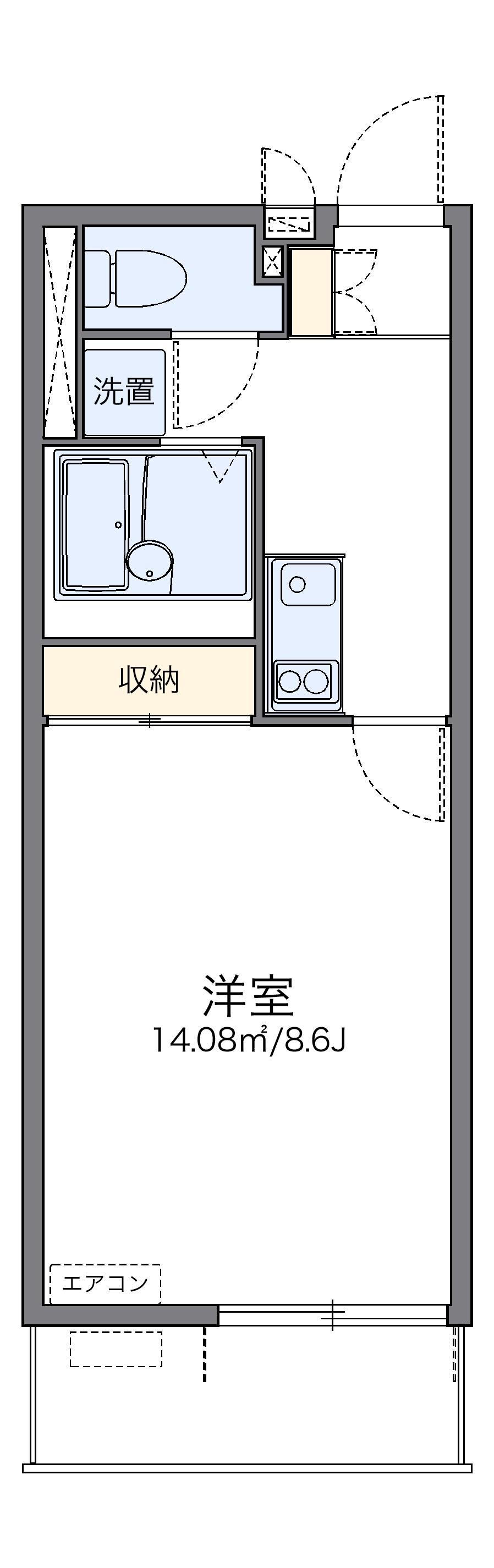 レオネクスト和光 3階階 間取り