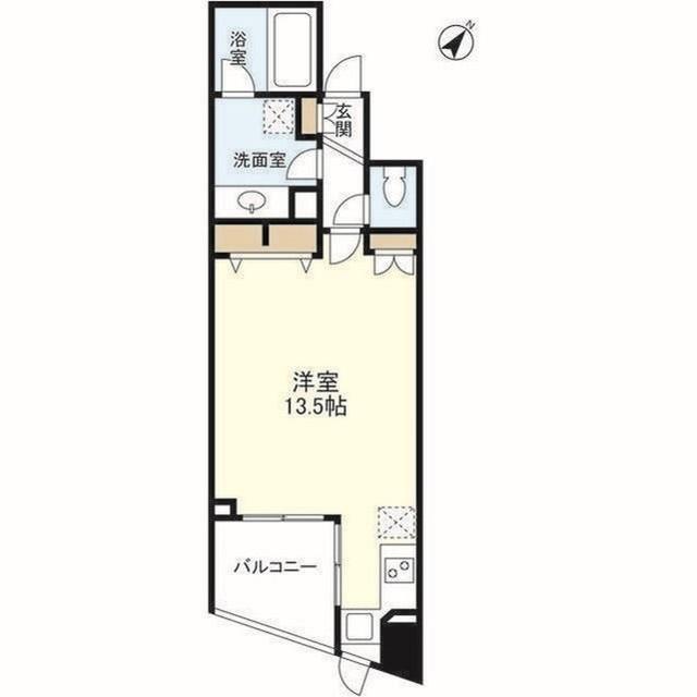 プロスペクト渋谷道玄坂 10階階 間取り