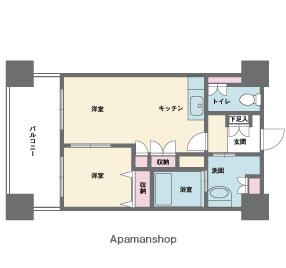 HF西新宿レジデンスWEST 9階階 間取り