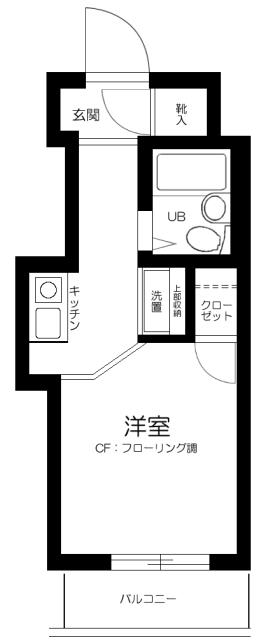 スカイコート世田谷用賀 10階階 間取り