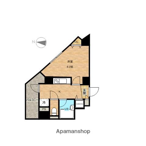 ドルチェ板橋区役所前・弐番館 2階階 間取り