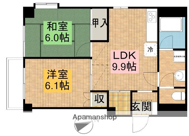 ライブ赤羽 2階階 間取り