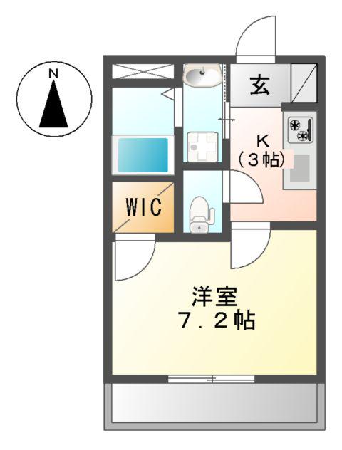 グランチェスタ戸田公園 3階階 間取り