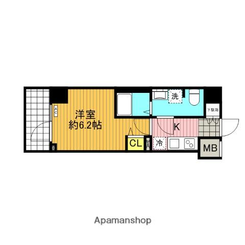 CREVISTA北綾瀬 7階階 間取り
