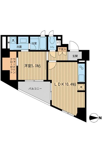 KDX川口幸町レジデンス 12階階 間取り