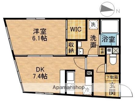 DESIGNERS MAISON QT IKEBUKURO(1DK/5階)の間取り写真