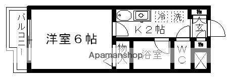 ティファニー舟渡 3階階 間取り