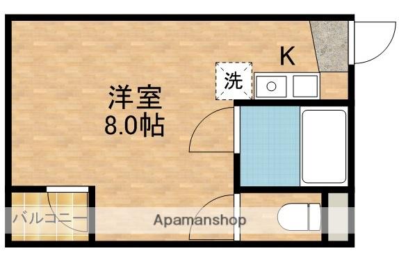プレステージ島村(ワンルーム/4階)の間取り写真