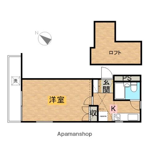コエル第3ビル(1K/3階)の間取り写真