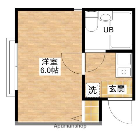 リアルワン王子(1K/1階)の間取り写真