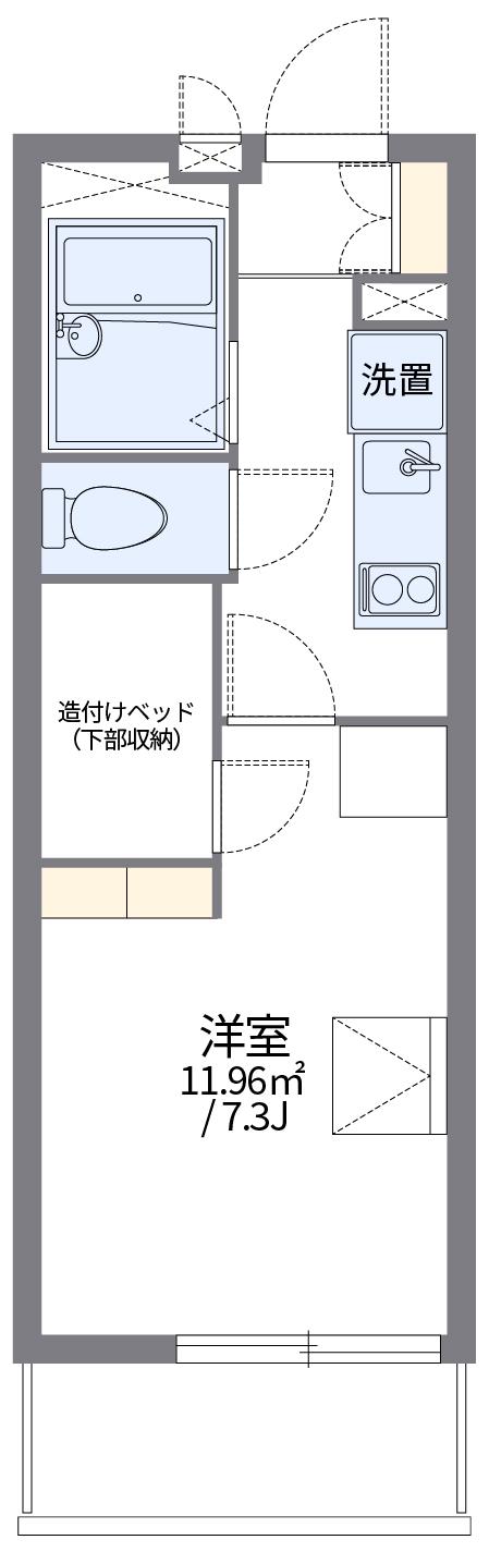 レオパレスメゾン エスポワール 3階階 間取り
