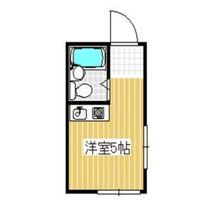 スリーウッド成増(ワンルーム/2階)の間取り写真