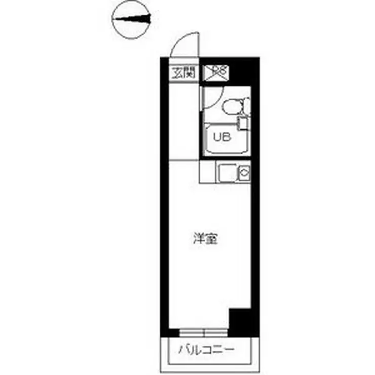 スカイコート西川口第3 6階階 間取り