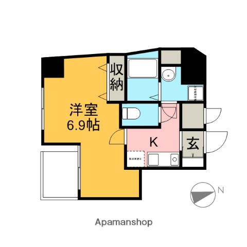 ARTESSIMOLUCE 3階階 間取り
