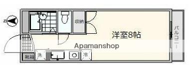 メゾンボックス荻窪(ワンルーム/1階)の間取り写真