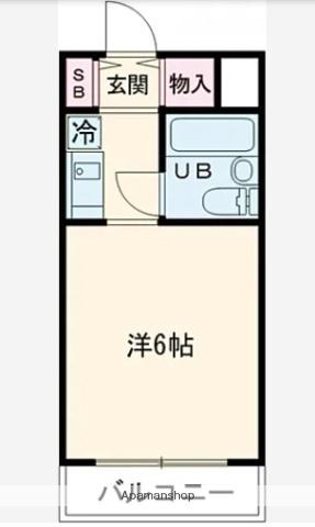 ソフィア西久保 2階階 間取り