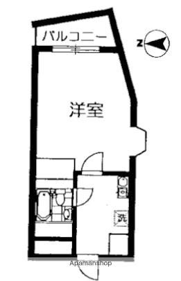 フレンド荻窪(1K/2階)の間取り写真